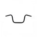 A TC Bros. 1" Springer Apes Handlebars - 8" Black on a white background, perfect for Harley models.