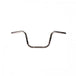 A TC Bros. 1" Springer Apes Handlebar - 8" Chrome on a white background.