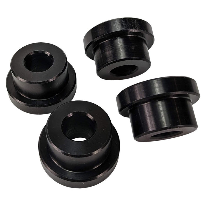 1. TC Bros. Black Solid Billet Handlebar Riser Bushings Dyna FXR Sportster rubber handlebar bushings  
2. TC Bros. Black Solid Billet Handlebar Riser Bushings Dyna FXR Sportster solid handlebar riser bushings for Dyna and Sportster models  
3. TC Bros. Black Solid Billet Handlebar Riser Bushings Dyna FXR Sportster rubber handlebar bushings