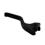 A black 1FNGR brake lever on a white background.