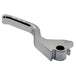 A 1FNGR Billet Brake Lever - Chrome - Dyna/Softail/ 96-03 Sportster (Matching to 1FNGR easy pull clutch) on a white background.