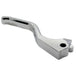 The 1FNGR Brake Lever for 2004-2013 Harley-Davidson Sportster by 1FNGR is a chrome-plated CNC-machined aluminum lever with a mounting hole at one end, shown on a white background.