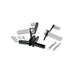 A pair of TC Bros. Yamaha Maxim XJ750 Forward Controls Kit handles and screws on a white background.