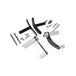 A set of _TC Bros. Kawasaki KZ650-KZ750 Forward Controls Kit_ brake levers and hardware for a motorcycle.