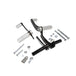 A set of TC Bros. Kawasaki KZ650-KZ750 Forward Controls Kit screws, nuts, and bolts on a white background.