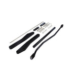 A set of TC Bros. Honda Shadow ACE 750 Forward Controls Extension Kit 1998-2003 VT750 and a knife on a white background for USA manufacturing.