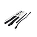A set of TC Bros. Honda Shadow ACE 750 Forward Controls Extension Kit 1998-2003 VT750 and a knife on a white background for USA manufacturing.