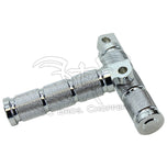 Tc bros chrome plated lever has been replaced with HardDrive Chrome Knurled Foot Pegs For Harley Models 2017-Earlier (pair)