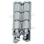 Tc bros chrome plated lever has been replaced with HardDrive Chrome Knurled Foot Pegs For Harley Models 2017-Earlier (pair)