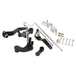 A set of parts for a TC Bros. Sportster Forward Controls Kit (NO PEGS) for 04-13 motorcycle, including screws, bolts and aftermarket TC Bros. pegs.