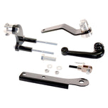 TC Bros. Mid Controls Kit for 1991-2003 Harley-Davidson Sportster (w/o Footpegs) includes black metal suspension components, bolts, nuts, and fittings—perfect for upgrading your Sportster. Brand: TC Bros.
