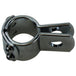 The Mid-USA Universal Three Piece Mounting Clamp by Mid-USA features chrome-plated metal, two tightening screws, and a single mounting hole, shown against a white background.
