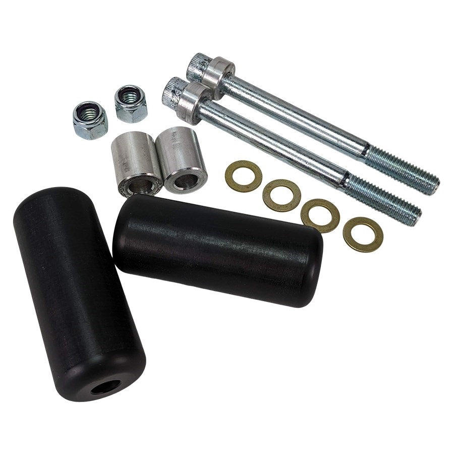 TC Bros. Upper Shock Mount Delrin Crash Sliders 2006-2017 Harley Dyna