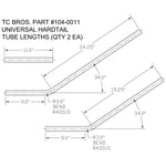 TC Bros. to TC Bros. part hh-111 Universal Weld-On Hardtail Frame Kit.