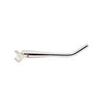 A TC Bros. Chrome Weld On Kick Stand for 1-1/4" Frame Tubing with a TC Bros. Chrome Kickstand Hidden Spring on a white background.