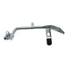 Chrome Mid-USA -1″ Jiffy Stand for 2007-2017 Harley-Davidson Softail with a mounting bracket and integrated foot tab.