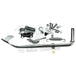 Mid-USA Complete Jiffy Stand Kit for 1989-1999 Harley-Davidson Softail, including a kickstand arm, mounting bracket, tension spring, and assorted hardware.