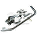 Mid-USA Complete Jiffy Stand Kit for 1989-1999 Harley-Davidson Softail, including a kickstand arm, mounting bracket, tension spring, and assorted hardware.
