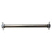 A TC Bros stainless steel tube on a white background, showcasing TC Bros strength and durability.