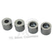 Four Counterbore Steel Bungs for 5/16 Socket Head Bolts by TC Bros, providing a sturdy mounting solution for the bike.