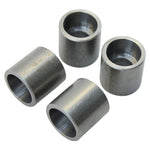 Four Counterbore Steel Bungs for 3/8 Socket Head Bolts by TC Bros on a white background provide a mounting solution for bike mount.