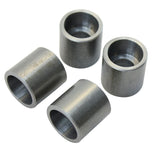 Four Counterbore Steel Bungs for 3/8 Socket Head Bolts by TC Bros on a white background provide a mounting solution for bike mount.