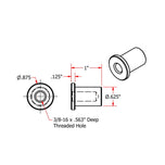 A diagram showing the dimensions of TC Bros&