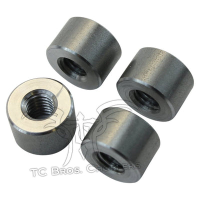 Steel Bungs 3/8-16 Threaded 1/2 inch Long by TC Bros