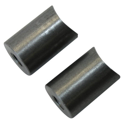 Coped Steel Bungs 5/16-18 Threaded 1 inch Long by TC Bros