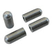 Four premium TC Bros. Radius Style Threaded 5/16-18 Long Length Steel Bungs bearings on a white background.