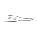 A set of TC Bros. Kickback DIY Sissy Bar Kits, ideal for motorcycle installation.