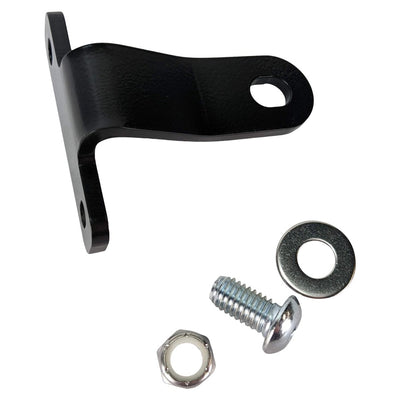 A TC Bros. Sportster Coil Relocation Kit fits 1995-2003 with a screw and nut is perfect for securing the Sportster coil on a Harley Davidson.