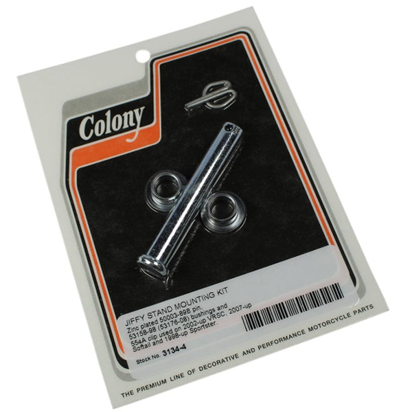 Heavy Duty Kickstand Spring For Harley Sportster 883 1200 | Softail Dyna Fatboy | Black Metal Jiffy Stand Spring