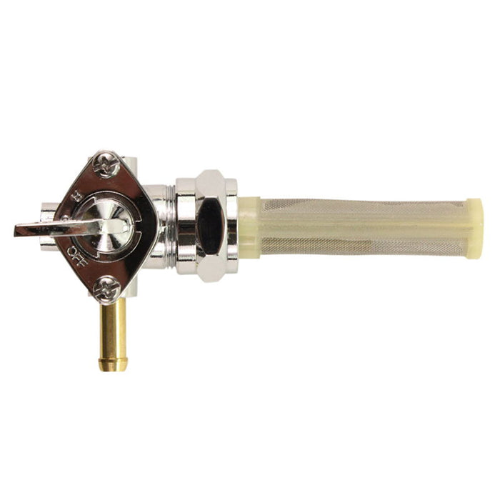 An image of a Moto Iron® 13/16" Female Fuel Valve Petcock 90 Degree on a white background.