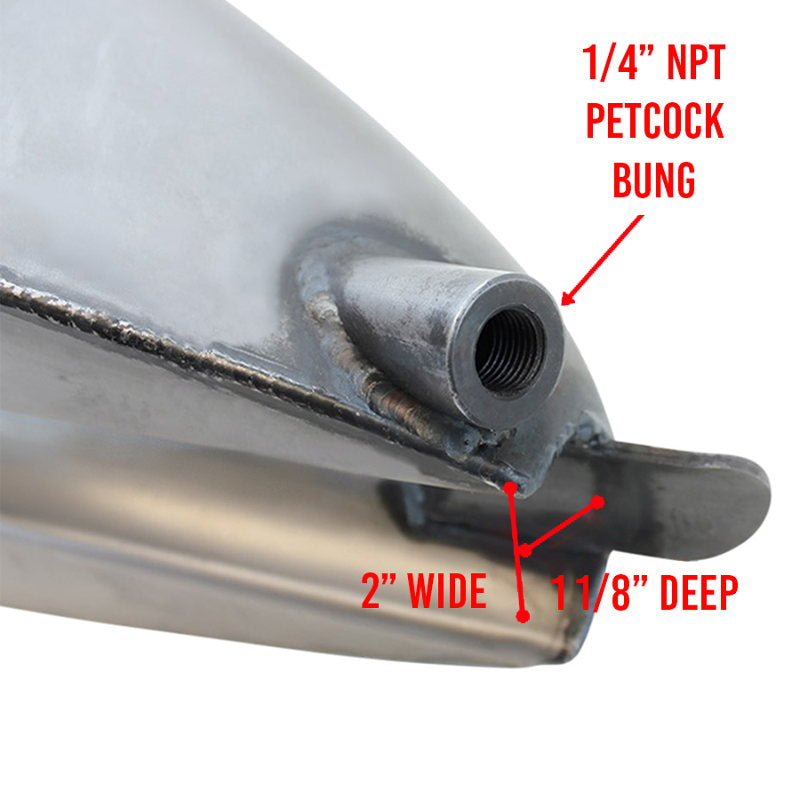 Moto Iron 2.1 Gallon Narrow Sportster Frisco-style Fuel Tank – TC Bros