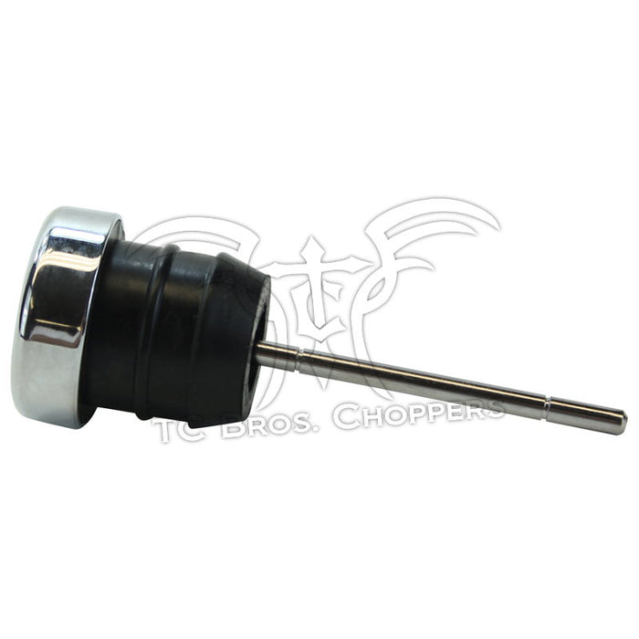 A Mid-USA Oil Tank Fill Plug Fits Softail 84-99 Sportster 82-03, 2-1/2" Dipstick HD