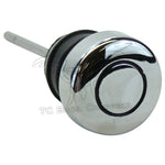 A Mid-USA Oil Tank Fill Plug Fits Softail 84-99 Sportster 82-03, 2-1/2" Dipstick HD# 62636-96 for a motorcycle with a chrome dipstick.