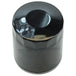 A shiny, cylindrical chrome oil filter from Mid-USA with a smooth surface reflects light. Labeled "Mid-USA Oil Filter for Harley-Davidson Twin Cam and Milwaukee-Eight," it&
