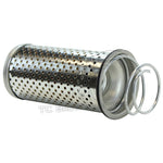 The Mid-USA In-Tank Oil Filter fits 1953-E1982 Harley-Davidson Big Twin, Sportster, and K models, providing efficient oil filtration for these motorcycles.
