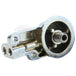 A Mid-USA Oil Filter Mount for 1992-1999 Harley-Davidson Big Twin Evolution is shown against a white background.