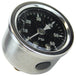 The Mid-USA 60 psi Oil Pressure Gauge by Mid-USA features a round analog design with a black face, silver casing, and markings from 0 to 60 psi. The needle is at zero.