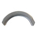 The Mid-USA 7-1/2" Wide Flat Rear Fender by Mid-USA features a smooth, shiny surface and is designed for use on motorcycles or bicycles.
