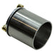 The LC Fabrications Tri Bar Gas/Oil Cap is a cylindrical metal cap with a gold-colored, three-pronged top piece, resembling an oil cap and secured by three screws.