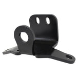 A heavy-duty TC Bros. mounting bracket for a motorcycle with custom Sportsters that includes an ignition switch.