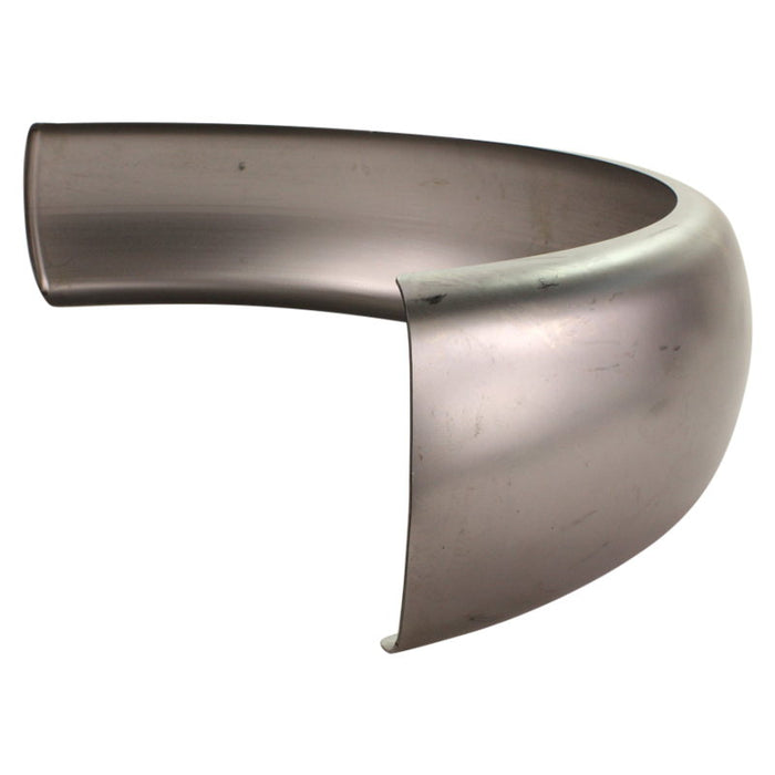 A Moto Iron® 5.5" Wide Smooth Profile Bobber Fender, on a white background.