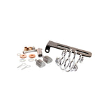 A set of TC Bros. Solo Seat Mounting Kit (with 3" springs) on a white background, perfect for solo seat mounting kit installations.