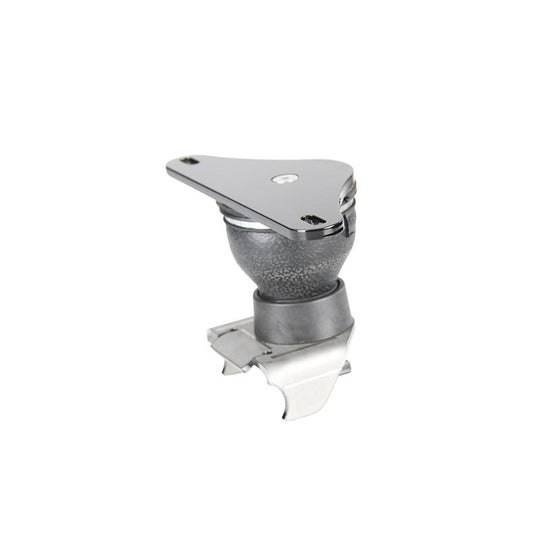 The TC Bros. Air Ride Solo Seat Kit features a black mounting plate, rubber airbag, and metal base with valve—ideal for chopper seat builds needing enhanced vibration dampening.