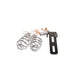 A set of TC Bros. Solo Seat Mounting Kit (with 4" Springs) and a solo seat mounting kit on a white background.