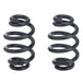 Two black Moto Iron® Black 3" Seat Springs (pair) on a white background.