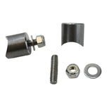 A set of TC Bros. Weld On Threaded Solo Seat Spring Mounts bolts and nuts.